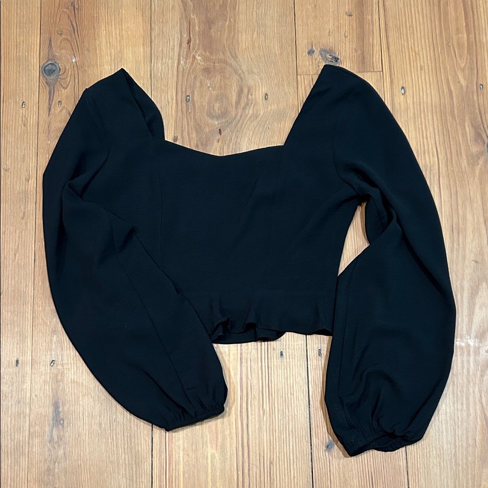 Elegant Black Women's Top